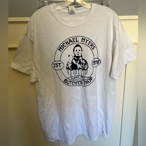 Gildan Other - Michael Myers Butcher shop T-shirt